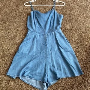 Blue romper